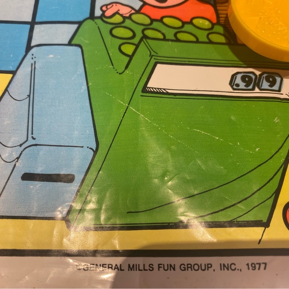 Vintage 1977 Burger King General Mills Play Doh Mat, Pieces, Pamplet - Picture 5 of 9